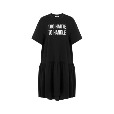 THE EMBROIDERED HEAVY COTTON DRESS